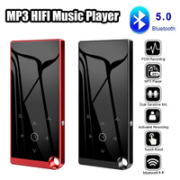 ใหม่บลูทูธ5.0 Lossless MP3เครื่องเล่นเพลงไฮไฟแบบพกพาเสียง Walkman กับ Fmebook บันทึกMP4เครื่องเล่นวิดีโอ2.4นิ้วหน้าจอ