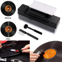 For CD/LP Turntable Player Vinyl Record Cleaner Cleaning Brush Dust Remover Kits For Phonograph Turntable LP Vinyl Records Clean