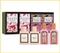 GUCCI 古馳迷你香水套裝 BLOOM & FLORA FRAGRANCE MINIATURES DUO SET  