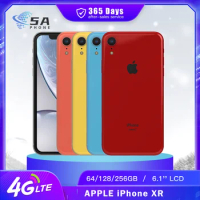 Apple iPhone XR 4G LTE Mobile 6.1" 3GB RAM 64GB/128GB/256GB ROM Smartphone Original Unlocked 12MP+7M