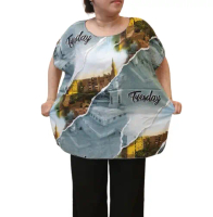 Kaos Baju atasan super jumbo 4XL bahan rayon enak dipakai adem dan dingin bahannya cocok buat ibu2 m