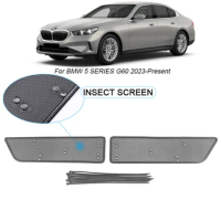 Car Insect-proof Air Inlet Protection CoverAirin Insert Net Vent Racing Grill Filter Accessory For BMW 5 Series G60 2023-2025