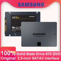 SAMSUNG SSD 870 QVO 2.5 SSD SATA 3 Hard Drive HDD 500GB SSD 1TB Internal Solid State Drive 2tb 250gb Hard Disk 530Mbs HDD For PC