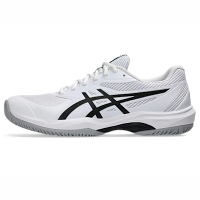 Asics Game Ff [1041A489-101] 男 網球鞋 靈活 抗扭 穩定 白 黑