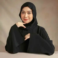 Lozy Hijab - Multiway Easy Scarf (Pashmina Instan Mleyot Bahan Viscose Rayon) Black