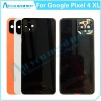 High Quality For Google Pixel 4 XL 4XL Back Cover Door Housing Case Rear Battery Cover Repair Parts Replacement