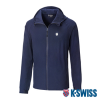 K-SWISS Active Jacket吸排防風外套-男-藍