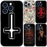 Demonic Satanic Pentagram 666 Phone Case For Samsung Galaxy S24 Ultra S23 Plus S21 FE S22 Ultra S20 FE 5G S10E S10 Lite S9 Plus