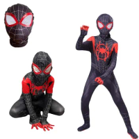 Cosplay Movie Spiderman Cosplay Costume Iron Costume Red Black Spider Man Anime Cosplay Boys Girls Suit Vestidos De Fiesta new