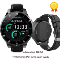 4G LTE Android Smart Watch with independent 4G call GPS+GLONASS professinal ip68 swimming diving smartwatch measure dive depth