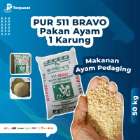Per Sak 50 Kg HIPROVITE 511-BRAVO Pakan Masa Awal Anak Ayam Pedaging Kaya Protein & Lemak Cocok Untu