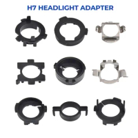 2pcs H7 LED Headlight Bulb Holder customized Car Adapter Base Retainer Headlamp Mount Stand For Hyundai VW BMW AUDI BENZ NISSAN