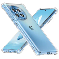 Shockproof Clear Case For Oneplus 12 8 9 10 Pro 11 8T 10T Soft Flexible Silicone Shell Nord CE 2 3 Lite Ace 2V Bumper Back Cover