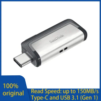 Sandisk SDDDC2 Extreme Type-C 256GB 128GB 64GB Dual OTG USB 3.1 Gen1 Flash Drive Pen Drive USB Stick Micro USB Flash Type C