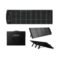 【emirai】高效率120W太陽能充電板 折疊式 內建PD45W/QC3.0快充(相容於市面9成以上的儲能電源)