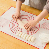 Kneading Dough Mat Silicone Baking Mat Pizza Dough Maker Pastry For Kitchen Gadgets Cooking Grill Tools Bakeware Table Mats Pad