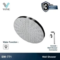 VONE Shower Wall Tembok Mandi Head Kepala Tanam Bulat SW-771