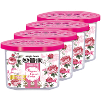 【妙管家】芳香除濕劑(浪漫玫瑰)400ml X4盒