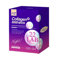 22LAB超能膠原晚安飲(8入/盒)膠原蛋白+GABA+昭和草  [平行進口] 新舊包裝隨機發