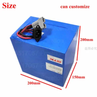 Li-Ion 48V 30Ah 40Ah 50Ah Lithium Battery Pack 2000w 3000w Ebike Battery Pack electric motor scooter bicycle + 54.6v 5A charger