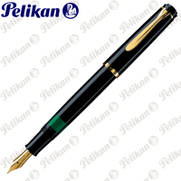 Pelikan 百利金 M200 黑色鋼筆(送原廠4001大瓶裝墨水)