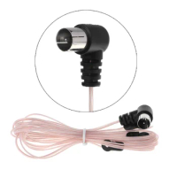 FM Antenna Female/Male Type Plug Connector Stereo Audio Radio Receiver for Yamaha JVC Sony Sherwood Pioneer Denon Panasonic