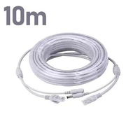 XIHANCAM Kabel LAN RJ45 Dan Kabel Power DC 12V 2 IN 1 Kabel LAN Power CCTV Extension 10 20 Meter 10M