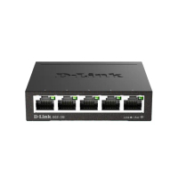 【D-Link】DGS-105 5埠 5port 1000M Giga超高速乙太網路桌上型無網管金屬交換器/GE switch Hub/台灣製造