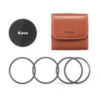 Kase Wolverine Magnetic Adapter Ring with Camera Lens Cap / Storage bag ( Convert Thread Filter to Magnetic Filter )