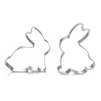 Rabbit Stainless Steel Creative Biscuits Cutting Cake Model