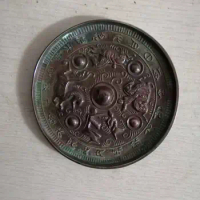 Retro And Vintage Han Dynasty Knight Bronze Mirror Decorative Ornaments