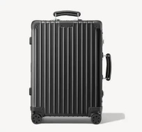 RIMOWA 36 L Classic Cabin Aluminium Carry - On Suitcase - Koper - Black