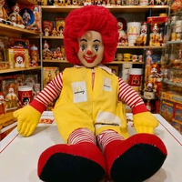 Boneka Ronald McDonald Original Vintage Koleksi Langka