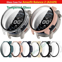 Pelindung Bumper Case Untuk Amazfit Balance 2 A2429 Hard PC Screen Protector Protective Case
