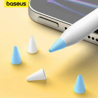 12Pcs Baseus Stylus Pencil Case Hardshell Silicone Replacement Cover for Bluetooth Apple Pencil 1 / 2 Universal Protective Nib