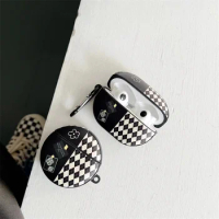 3D Cute Splicing Chessboard Earphone Case for Huawei Freebuds Pro 4 4i Leather Headphone Cover for Huawei Freebuds 3