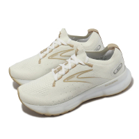 【BROOKS】慢跑鞋 Glycerin StealthFit 20 女鞋 白 卡其 甘油20代 路跑 氮氣中底(1203721B122)