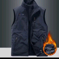 Rompi Vest Pria Model Dinas Lapanagan Casual Keren High Quality Bahan Katun JN Tahan Lama Saku Banya