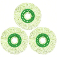 1/3 Pack Mop Head Replacement For Libman Tornado Spin Mop, Microfiber Spin Mop Replacement Head, Machine Washable