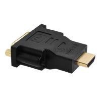 by dhl or fedex 500pcs Gold-plated HDMI-Compatible Male to DVI Female 24+5 Pin Adapter Converter Connector for HDTV DVD