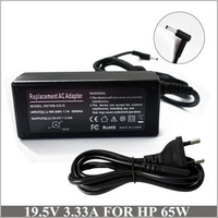 Laptop Power Supply 19.5V 3.33A 65W AC Adapter Charger For HP Pavilion 17 17-e064sf Envy 14K00TX 14-k027CL 14T-K000 14T-K100