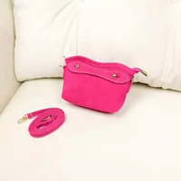 Tas Selempang Wanita AksaraManopo Sling Bag - Tas Wanita Handbag Fashion Terbaru Pink Fanta