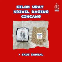 Cilok Kriwil Daging Cincang Mang Ocit isi 10 + Saos