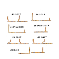 ปุ่มปรับระดับเสียงสำหรับ Samsung Galaxy J8 J6 J4 J7 J5 J3 PLUS 2018 2017 สวิตช์เปิดปิด ปุ่มเปิดและปิ