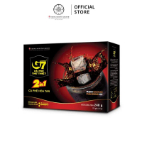 Cà phê G7 2in1 Trung Nguyên hộp 15 gói