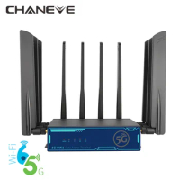 CHANEVE 5G Modem Qualcomm SDX62 Chipset WiFi6 1800Mbps Gigabit Dual Band 802.11Ax Mesh Wireless WiFi Router With Sim Card Slot
