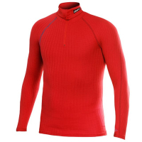 【Craft】男 ZERO EXTREME ZIP TURTLENECK長袖拉鍊T領排汗衣.上衣.衛生衣.車衣_194610-2428 紅
