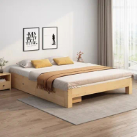 Doll Loft Tatami Nordic Hotel Queen Wooden Daybed Storage Modern Sex Lazy Safe Platform Toys Bed Camping Bett Home Furniture