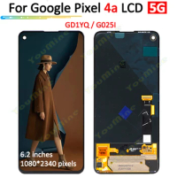 100% Tested For Google Pixel 4A 5G LCD Display Screen +Touch Panel Digitize Assembly For Google pixel4A 5G G025I LCD