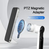 For Insta360 Flow Magnetic Phone Clamp Adapter For IPhone 15 14 13 12 Android Smatphone Clip Accessory